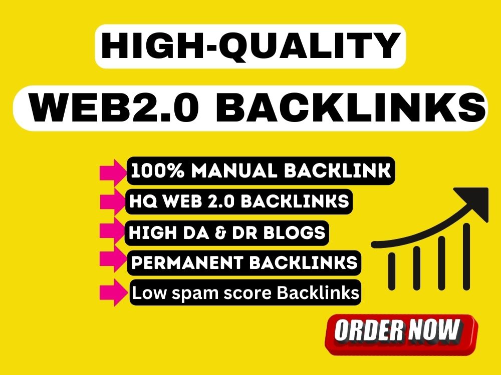 I Will Create 45 Manual Web 2.0 Backlinks