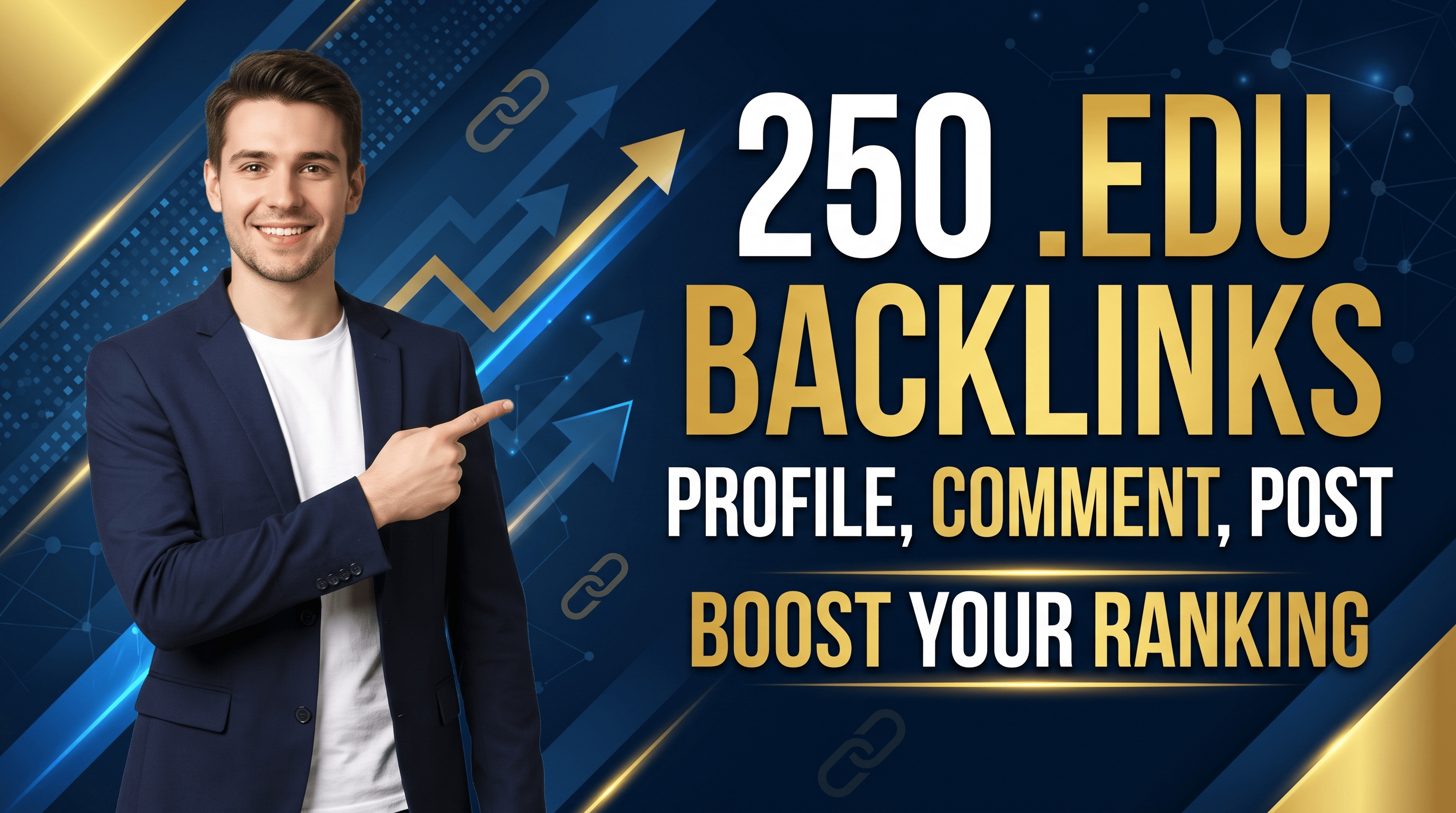 250 Premium. EDU Backlink Mix DA 50-90+ for Extreme R...