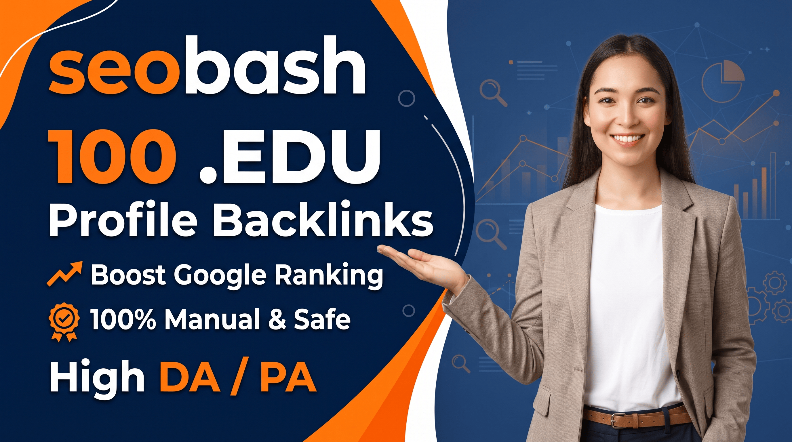 I Will Build 100 High DA/PA. EDU Profile Backlinks Ma...