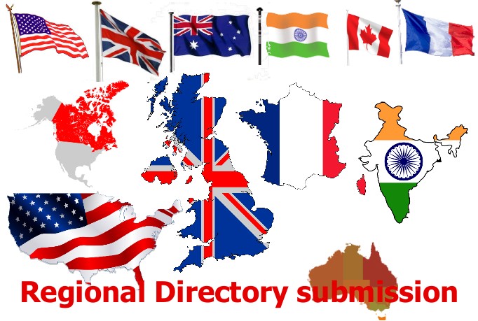 Create 30 high page rank Local or regional directory ...