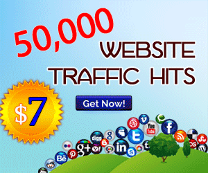 Send you 50,000 Website Traffic Hits Every Week