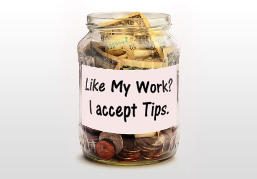 I will be more than happy to accept a TIP if you like...