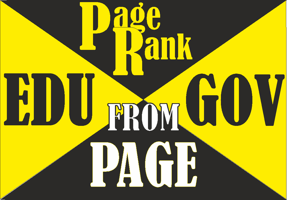 High Page Rank from PAGE 25 EDU and GOV