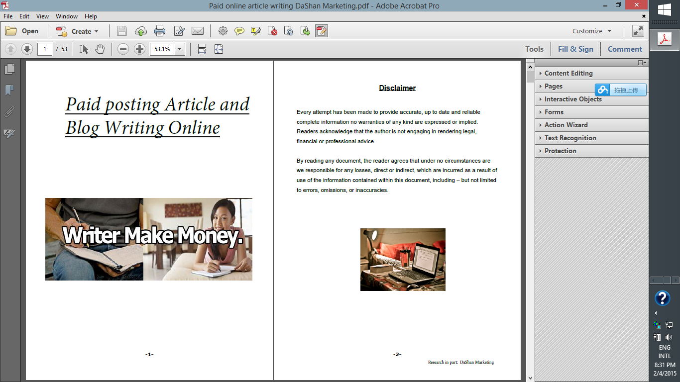 Paid article writing sites