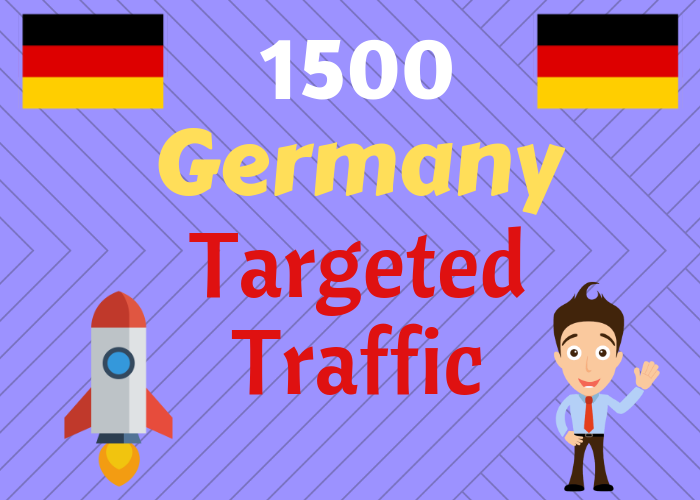 1500 Germany TARGETED Human traffic to your web or bl...