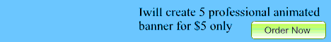 I will create 5 professional looking banners for $5