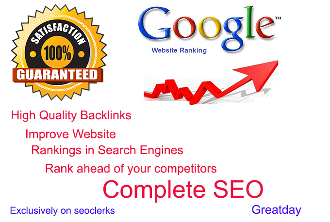 I will rank your website higher in Google with Best S...
