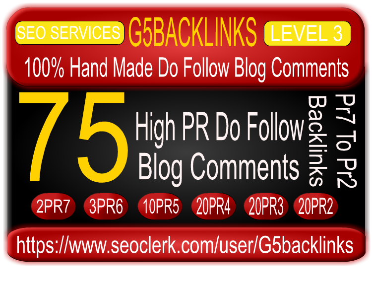 build Manually 75 PR2 To PR7 blog comments high pr BA...