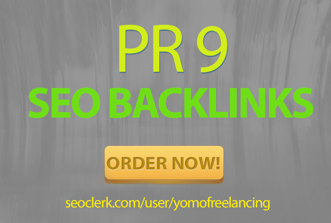 I will manually create 32 PR9 Backlinks dofollow for ...