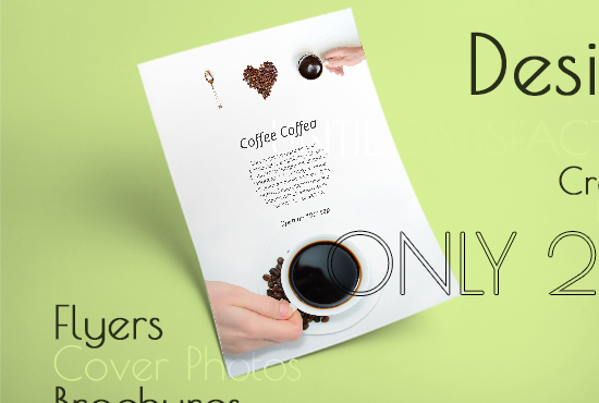 Get a creative flyer, banner or brochure with in 24 ...