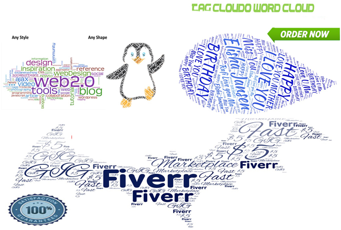 I will Create 10 Tag Cloud