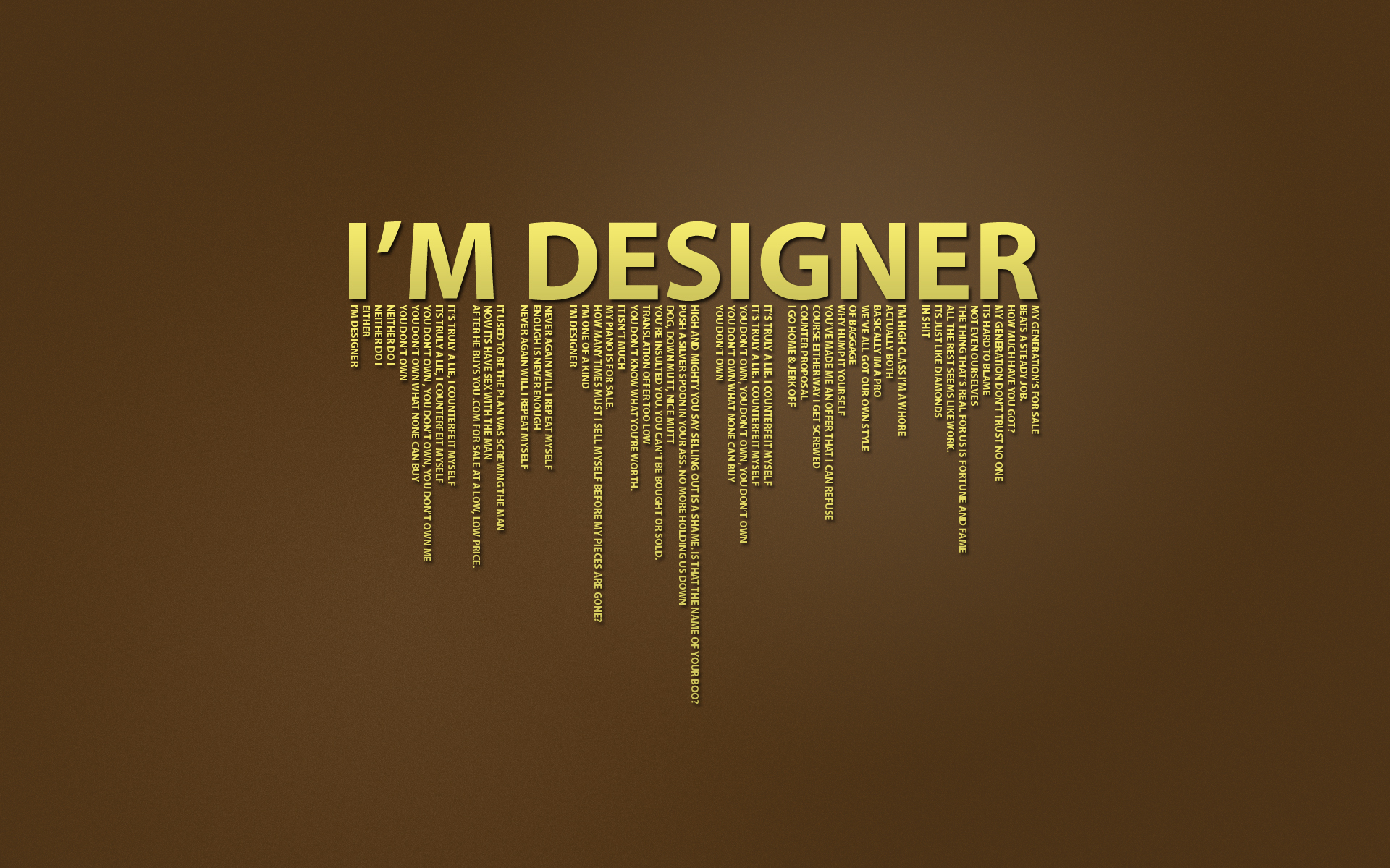 I am a Designer and I Will Design any thing to you