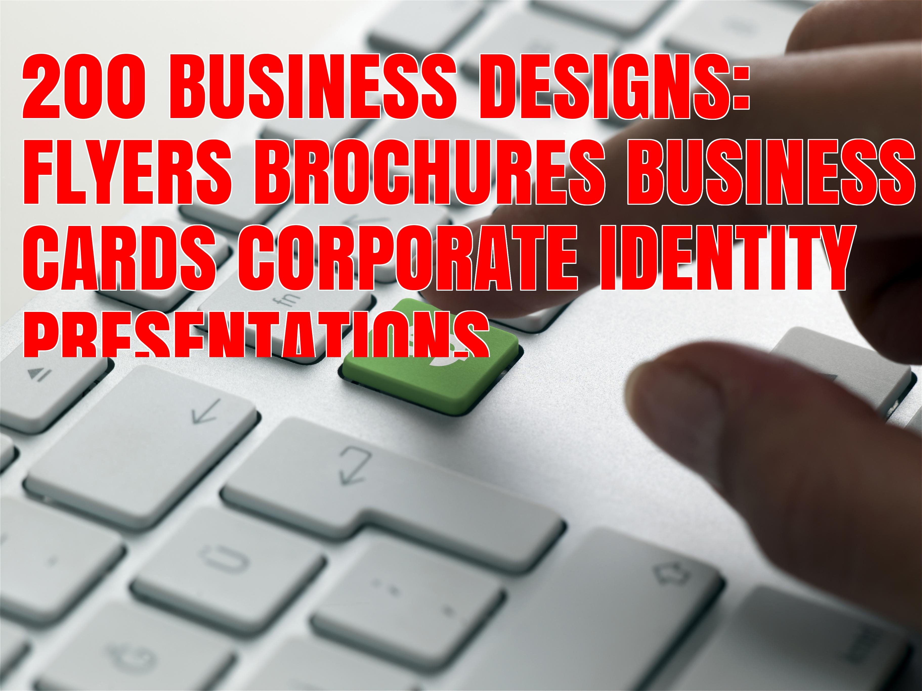 I will supply 200 PROFESSIONAL Business Design Resour...