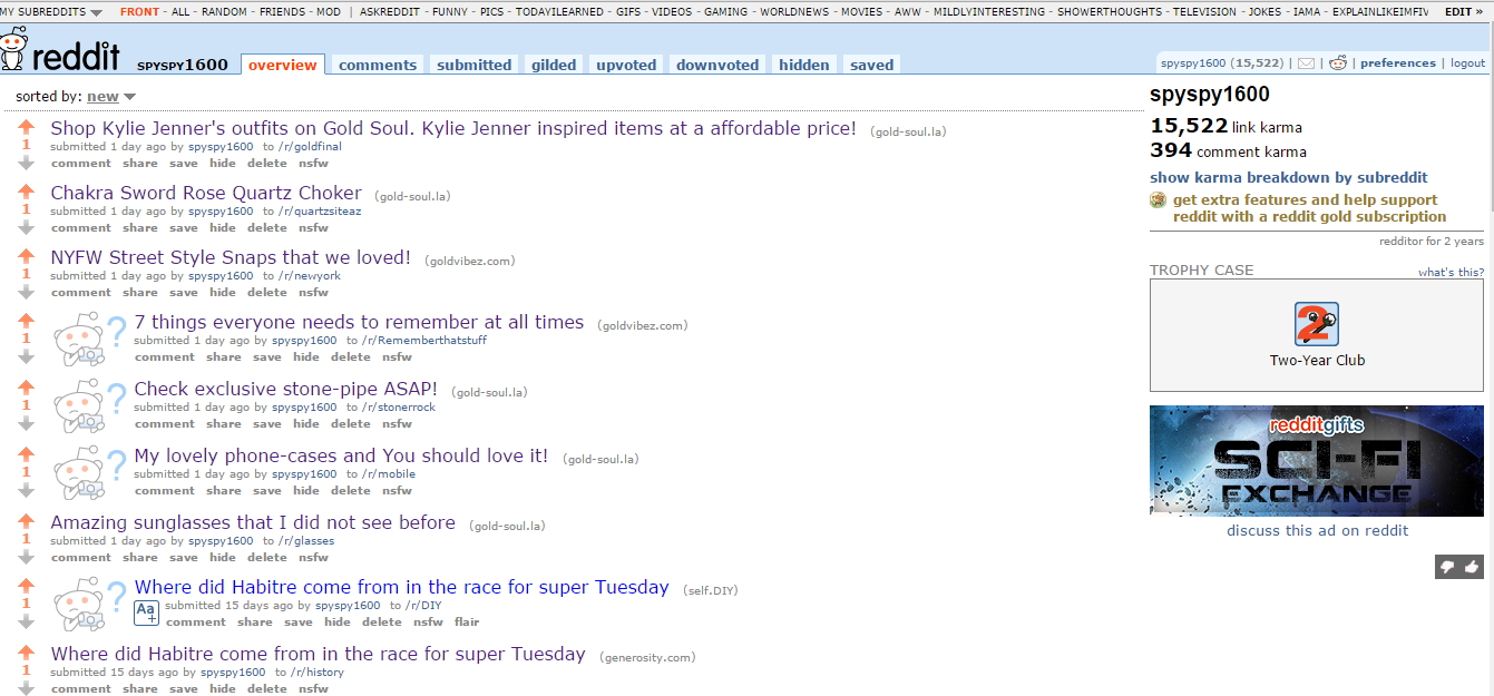 I will boost your crowdfunding Promotion on reddit wi...