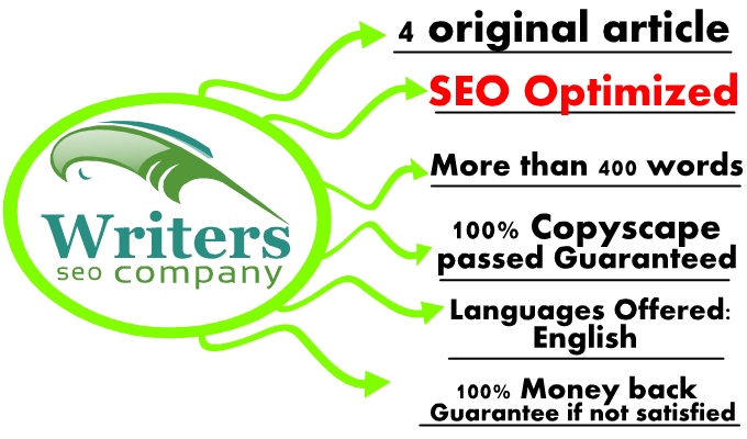 I will write 4 original content more than 400words se...