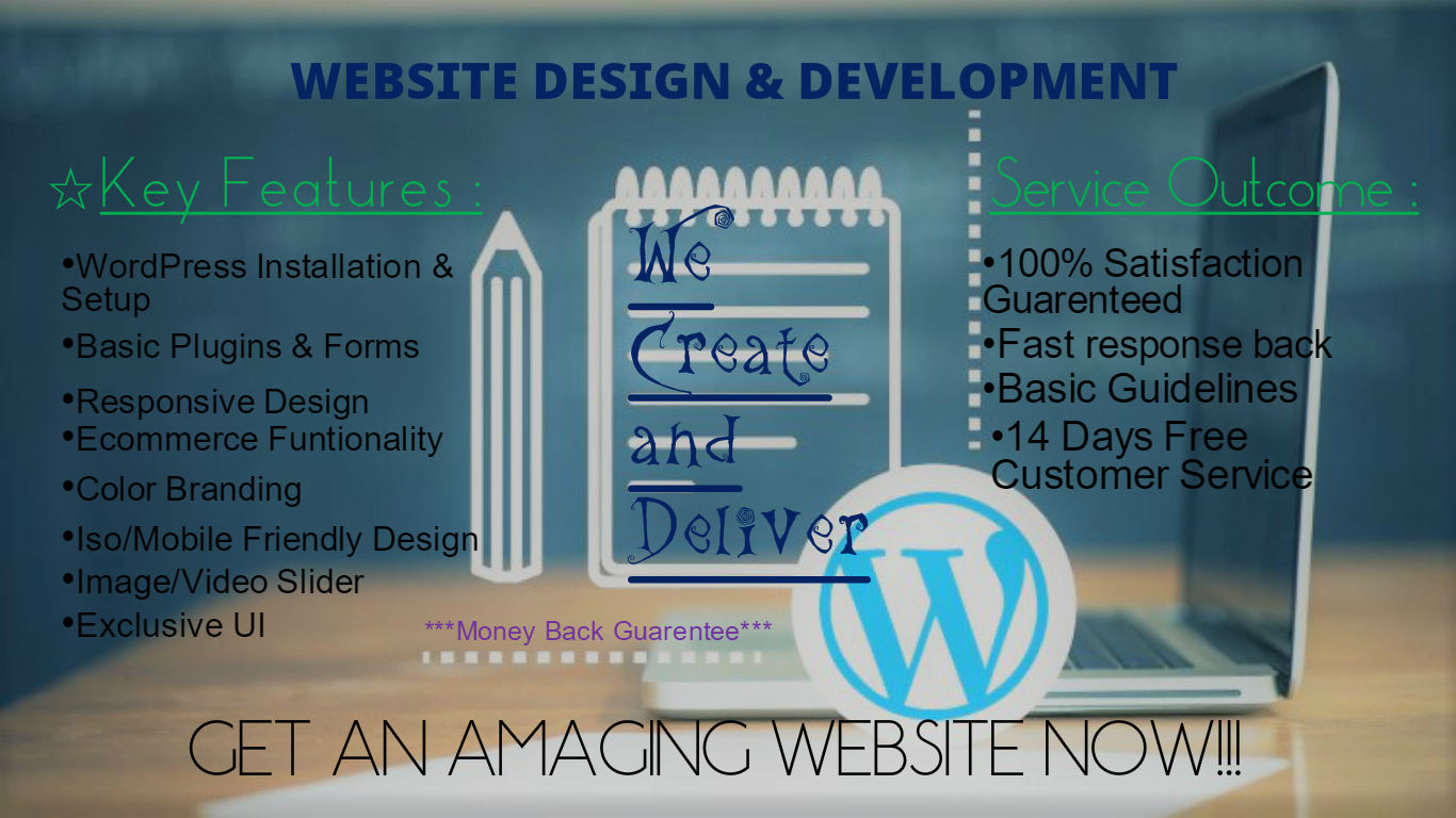 I'll design your PORTFOLIO website