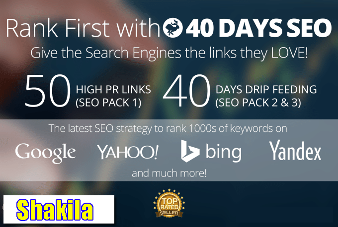 Boost your website rank on Google 50 PR-10 Niche Back...