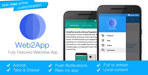 make android app from your website