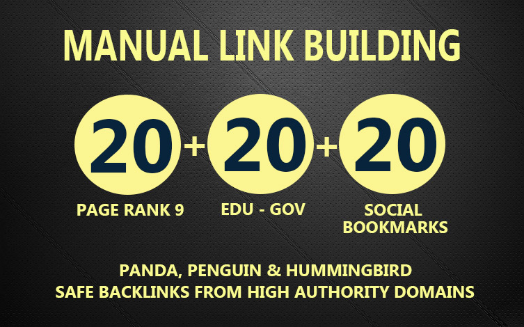 20 PR9 + 20 EDU- GOV + 20 SOCIAL BOOKMARKS Powerful M...
