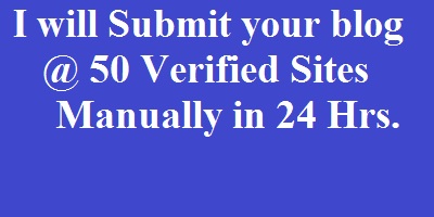 Submit your site at 50 Verified Sites Manually in 24 ...