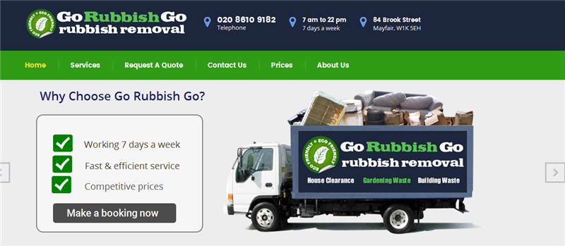 House Clearance & Rubbish Removal Website for Sal...
