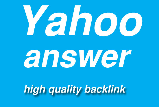 promote 30 yahoo answer with your website