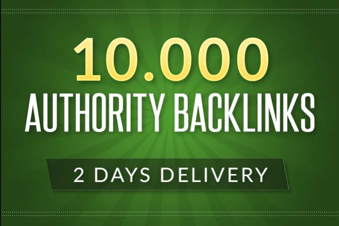 I m build 10,000 authority backlinks for Google Ranki...