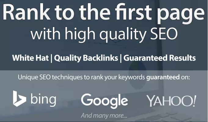 I m rank your website FIRST page of Google incredible...