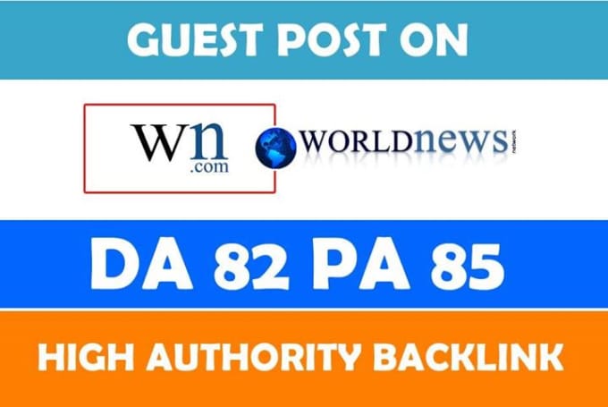 I will do guest post on WN
