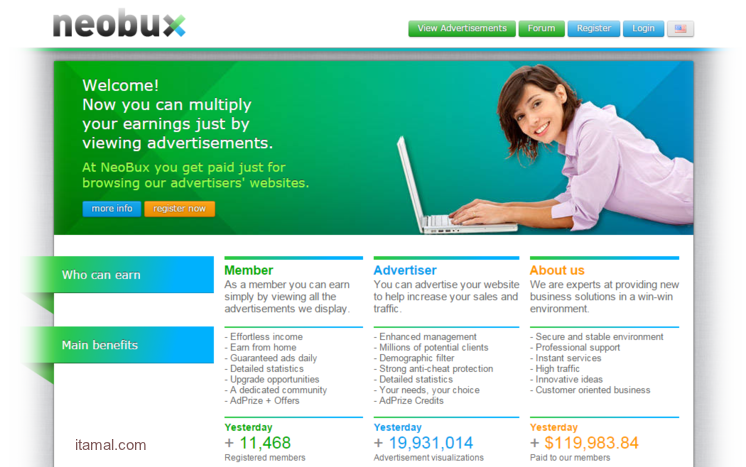 Secret to unlimited income on neobux PTC