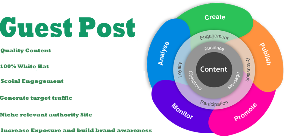 10 Guest Post in 10 PBN Website - DA 40+ and TF 30+ f...
