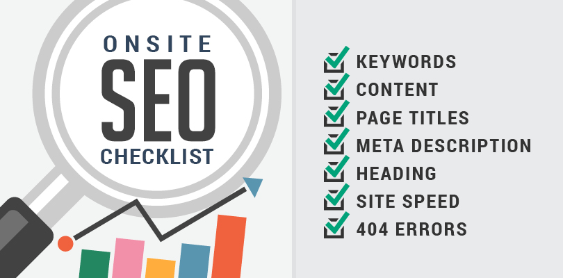 Get on the 1st page in Google with the correct on pag...