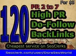 120+ Authority Back-Links With High PR1-PR9 Backlinks