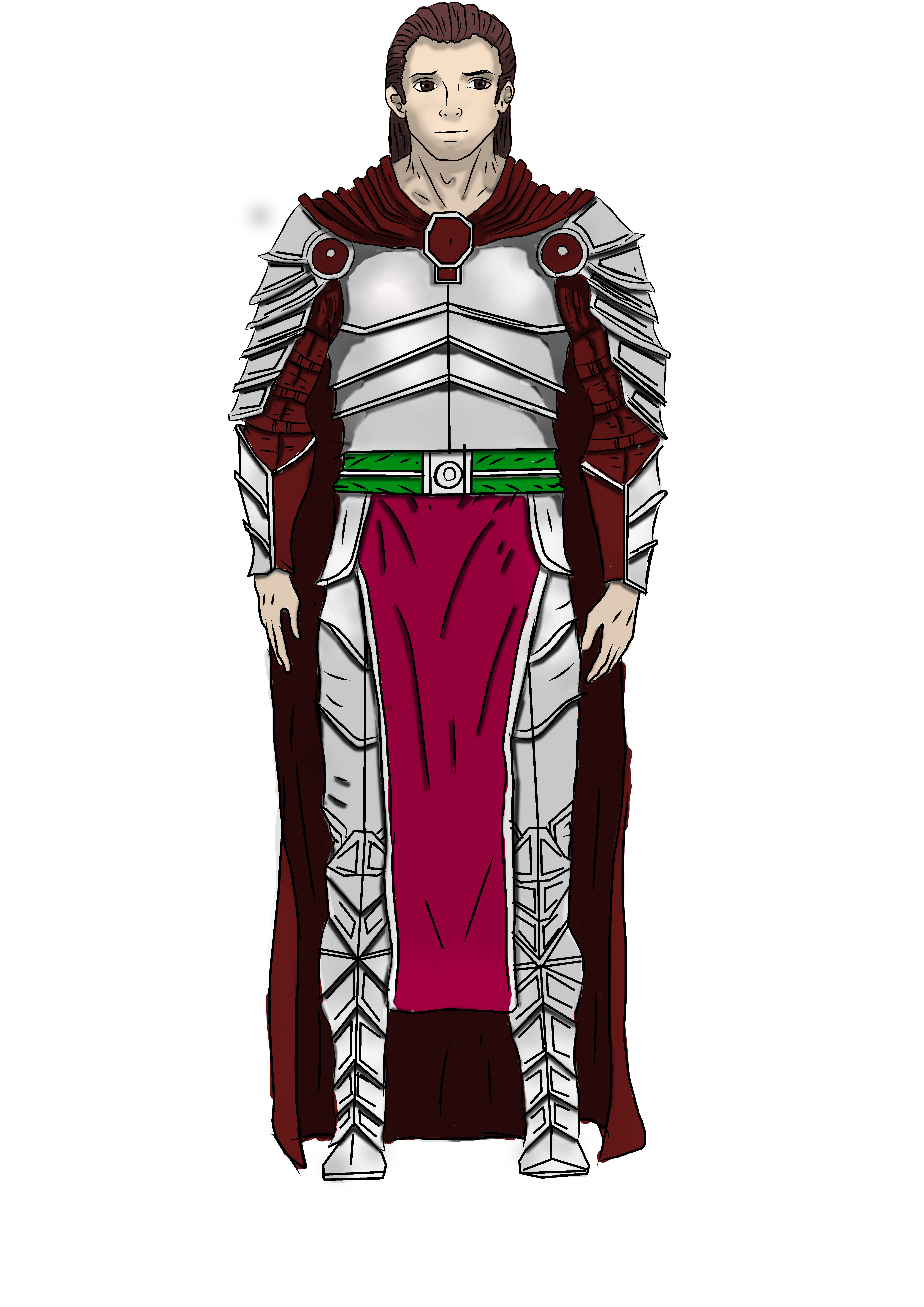 I will draw character illustration for you