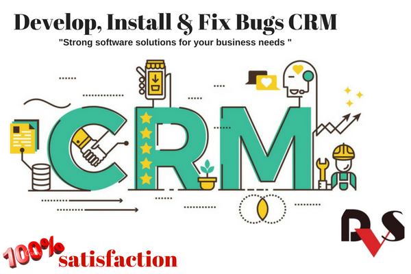 Develop, install, fix bugs CRM