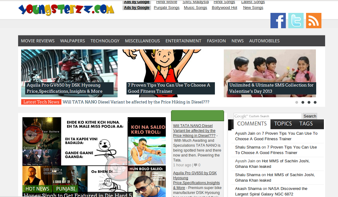 display your 125 125 ad on My Informative Blog youngs...