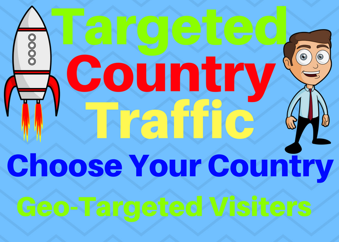 Provide You 1500 Targeted Country Traffic Choose your...