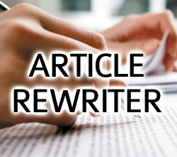 manually rewrite your 2 x 500 words articles for any ...