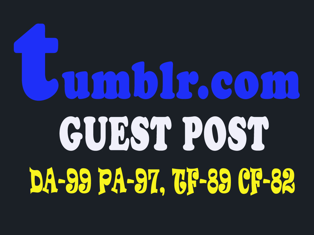 Rank on Google 1st Page with Tumblr Guest Post - Stro...