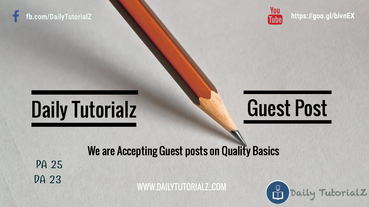 Guest Post Available Tech Niche