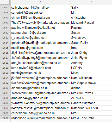 Selling 50000 EMAILS FOR MARKETING Valid emails