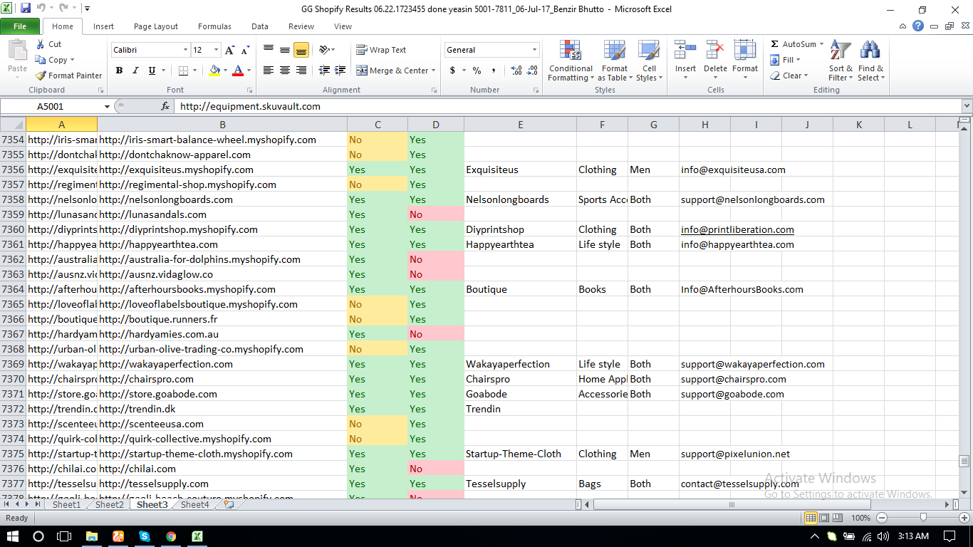 Will do Data entry and web research