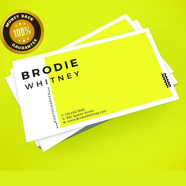 Design Unique 2 Business Card Within 24 Hour
