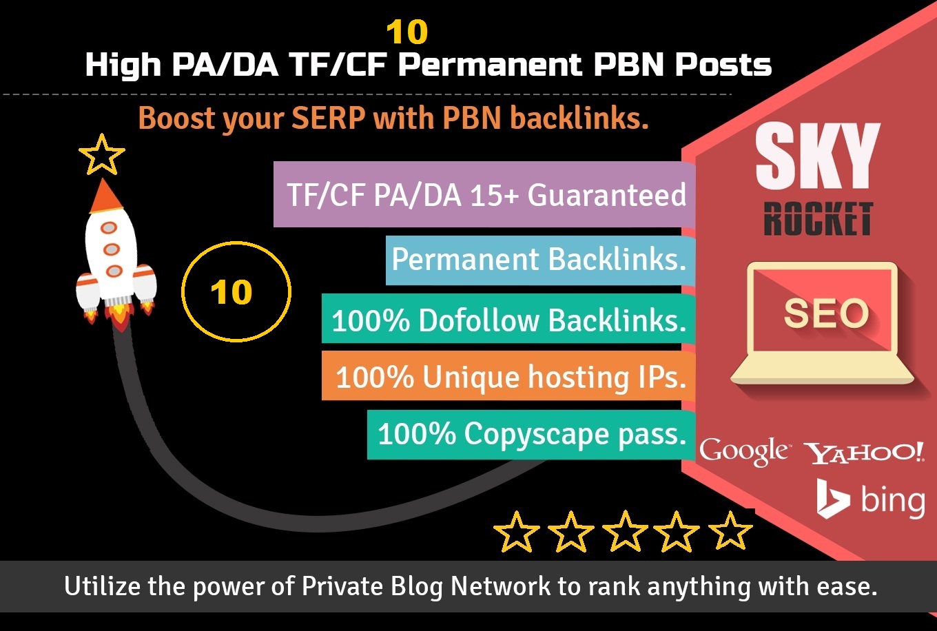 Manual 30+ High PA/DA TF/CF Homepage Dofollow PBN Bac...