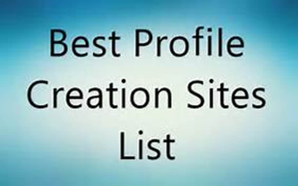 provide 40 high quality profile creation backlinks fo...