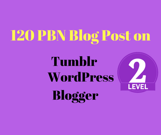 do permanent 120 web 2.0 pbn blog posts manually