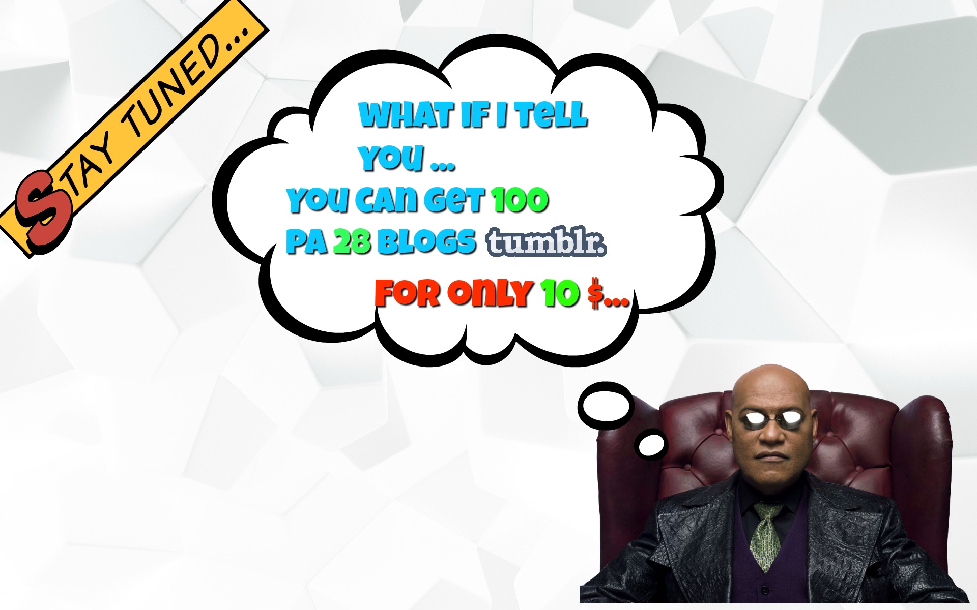 What if I tell you. You can get 100 PA 28 TUMBLR DOMA...