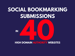 Submit URL Manually To 40 Social Bookmarking Sites In...
