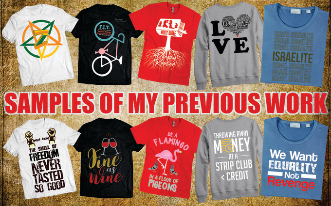 T-SHIRT DESIGN FOR EVERYONE 3 OPTIONS