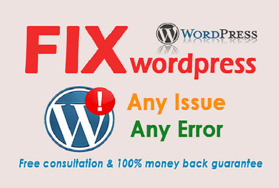 Will Fixes, Repair WordPress for you